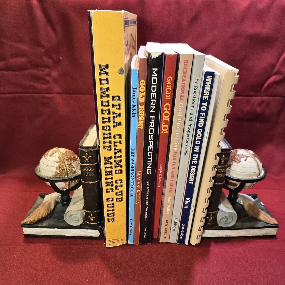 10 Prospecting / Gold Hunting / Rock Hounding Books